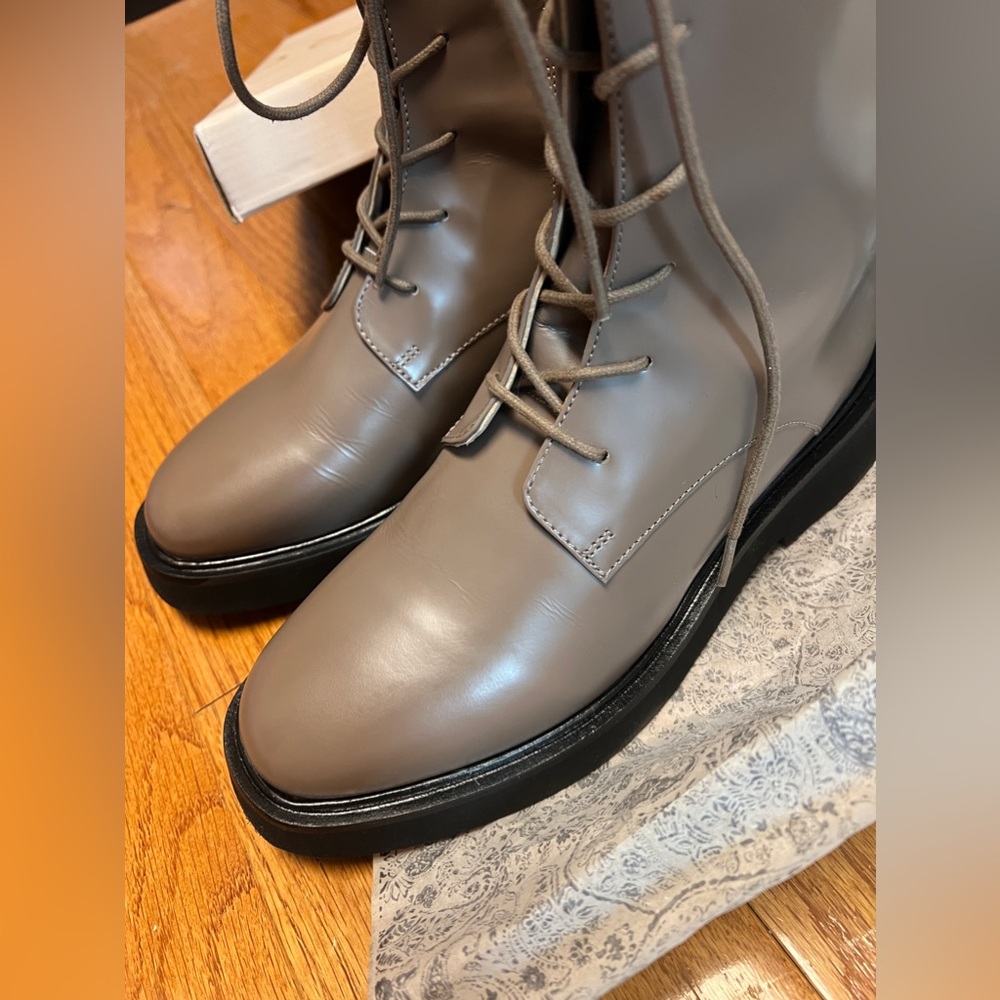 Pilcro Brown Lace-Up Boots for Women - Picture 7 of 14